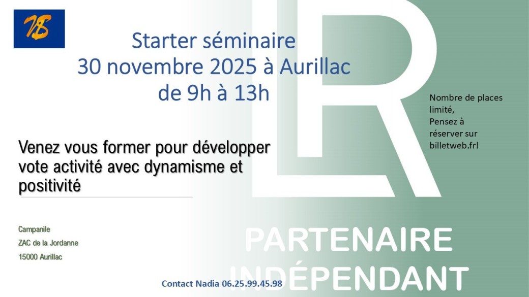 Starter séminaire à Aurrilac
