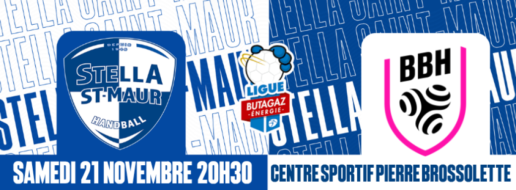 Stella St-Maur / Brest Bretagne Handball