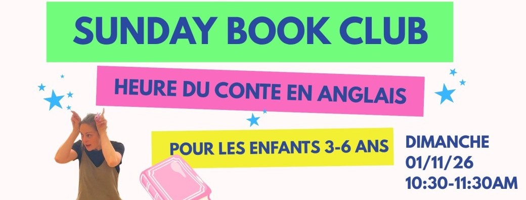 SUNDAY BOOK CLUB avec Little Bookstars X Cool Beans