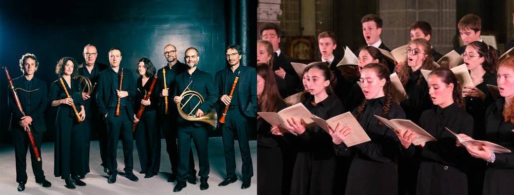 Stradivaria  & Maîtrise de Sainte-Anne-d'Auray   "souffles sacrés"