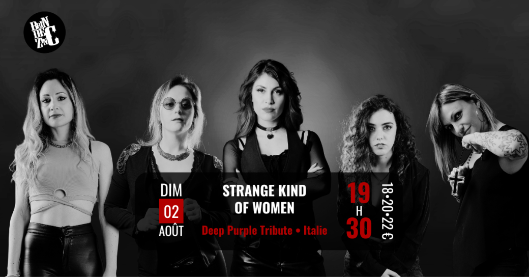 STRANGE KIND OF WOMEN (Deep Purple Tribute • Italie)