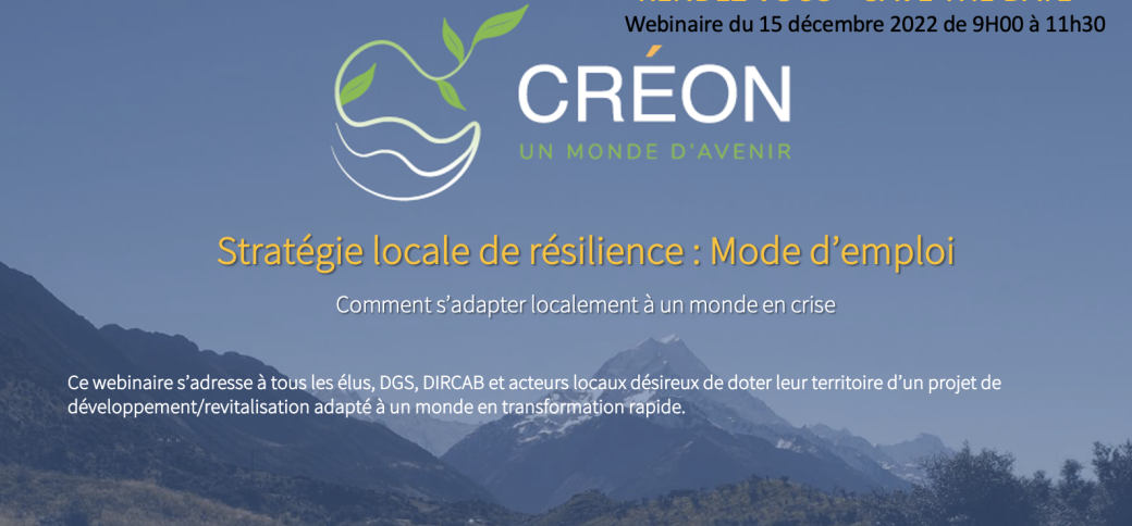Stratégie locale de résilience : Mode d'emploi
