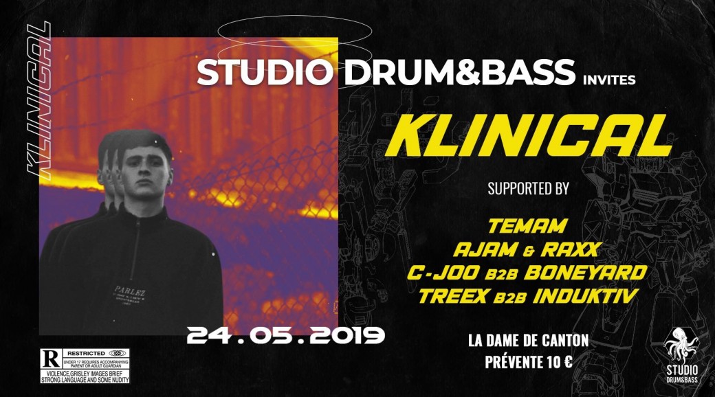 Studio Drum and Bass invites Klinical