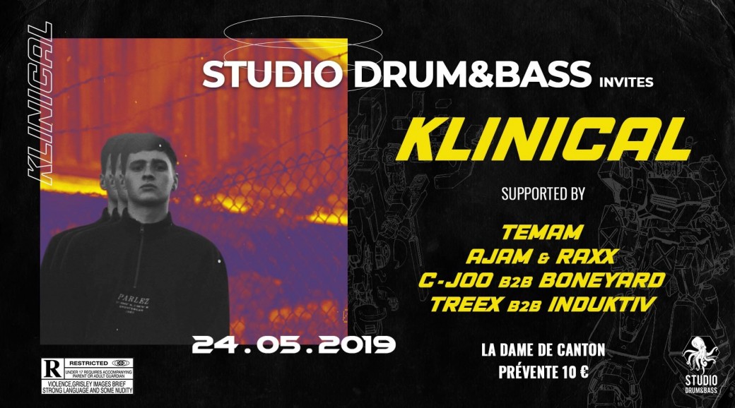 Studio Drum and Bass invites Klinical