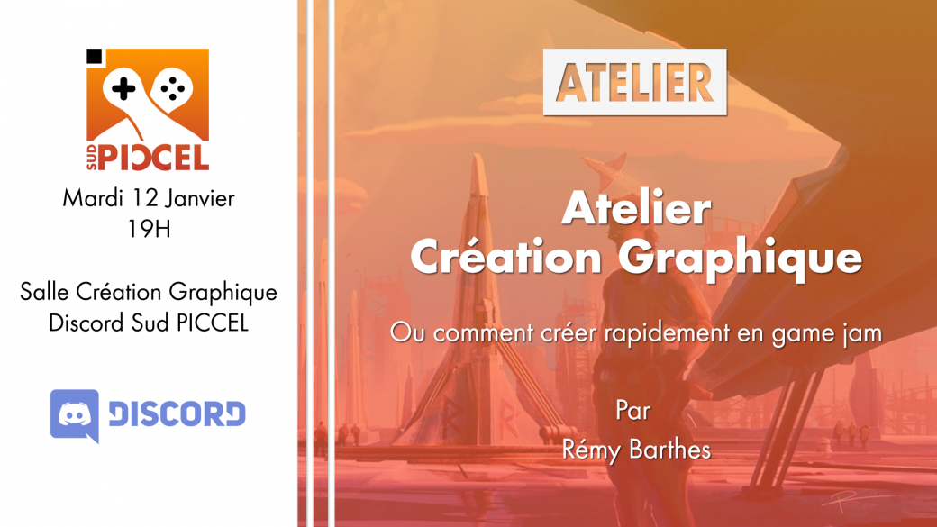 Sud PICCEL - Atelier Création Graphique par Rémy Barthes