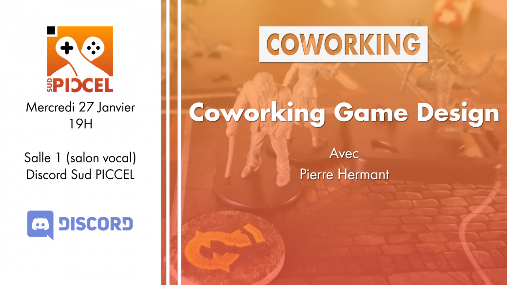 Sud PICCEL - Coworking Game Design avec Pierre Hermant