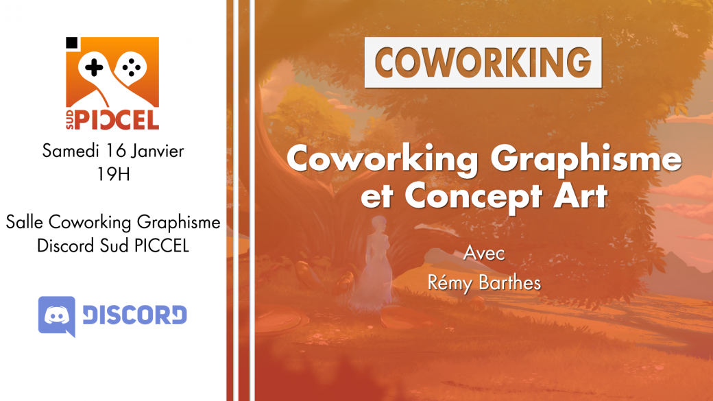 Sud PICCEL - Coworking Graphisme & Concept Art avec Rémy Barthes