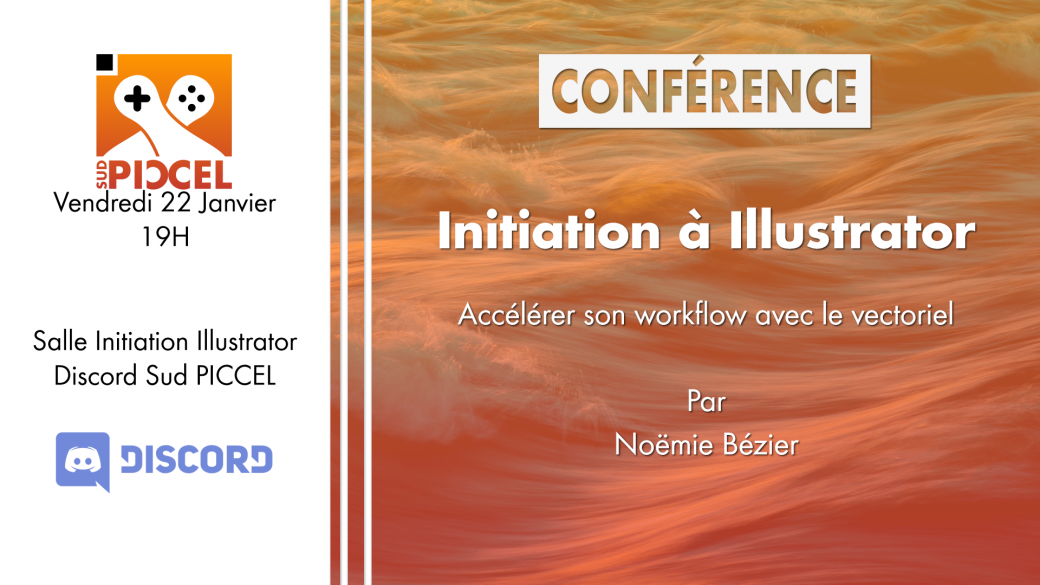 Sud PICCEL - Initiation à Illustrator par Noémie Bézier