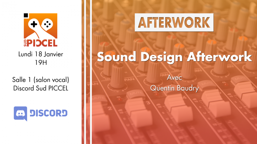 Sud PICCEL - Sound Design Afterwork avec Quentin Baudry