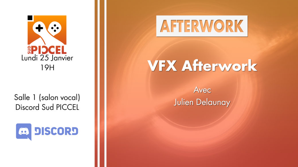 Sud PICCEL - VFX Afterwork avec Julien Delaunay