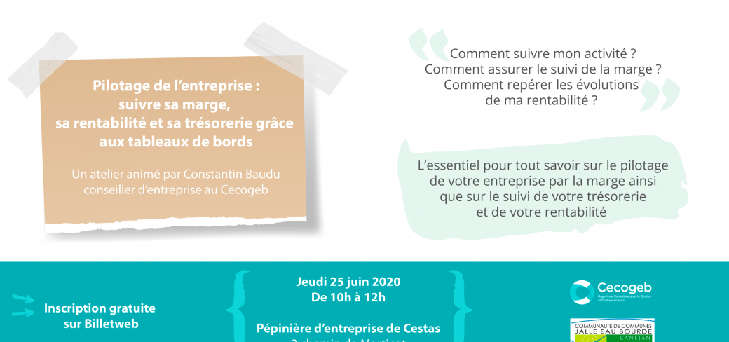 Suivre sa marge, sa rentabilité et sa trésorerie grâce aux tableaux de bords