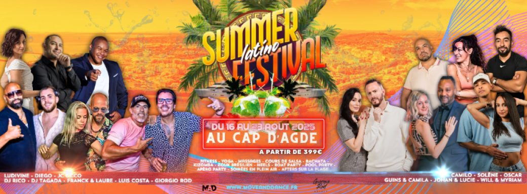 Summer Latino Festival 2025 - 5ème Édition