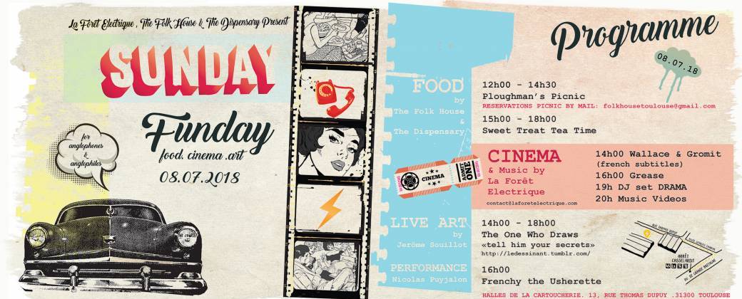 Sunday Funday avec Le Dispensary : Grease + Wallace & Gromit