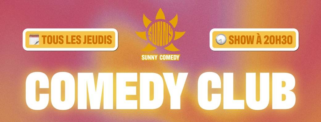 Sunny Comedy Club en terrasse à The People Marseille