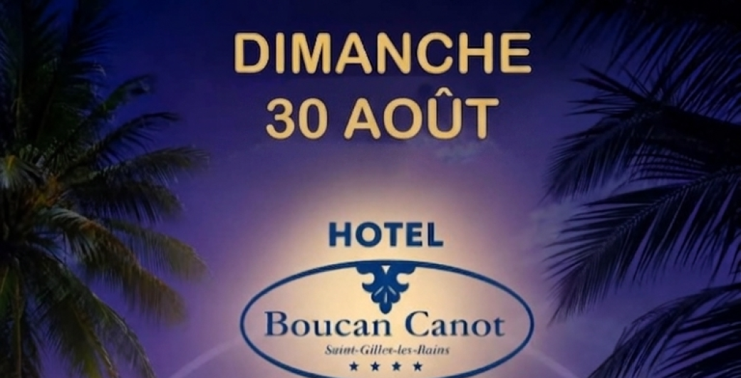Sunset SBK hotel boucan canot DIMANCHE 30 AOUT de 17h à 21h