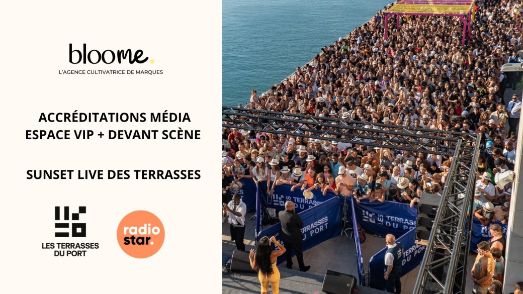 Sunset Live - Accréditation média / VIP 