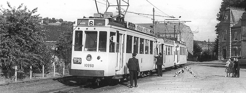 "Sur les traces du tram à Malonne"