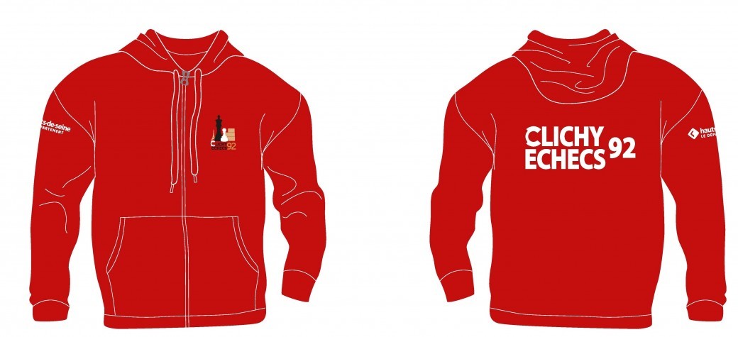 Sweats & T-shirts Clichy-Echecs-92 