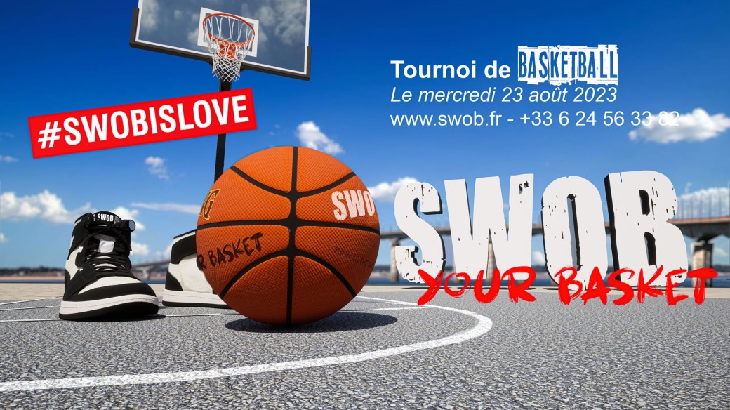 Swob Your Basket - Tournoi de basket 3c3 - Rivedoux Plage