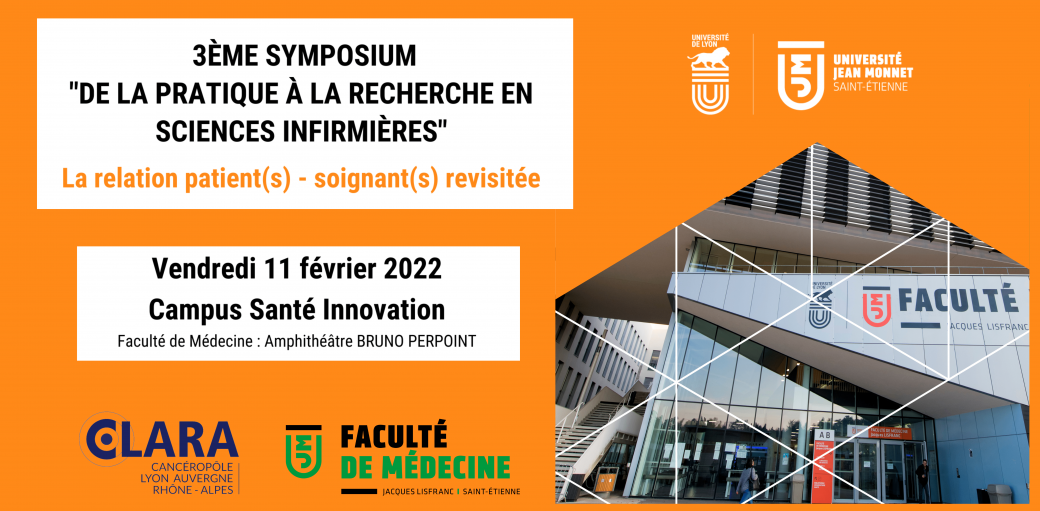 Symposium " De la pratique à la Recherche en Sciences Infirmières "