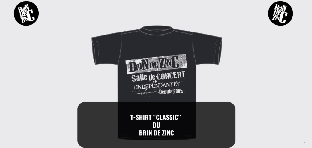 T-Shirt "Classic" du Brin de Zinc