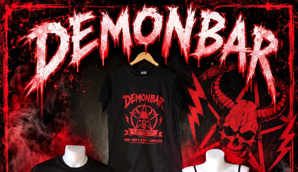 T-shirt de soutien Demonbar