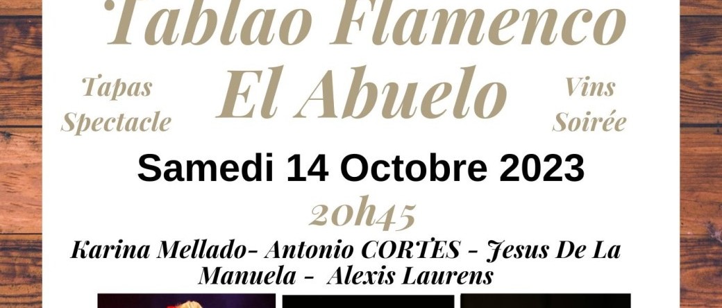 Tablao Flamenco Karine Mellado Alexis Laurens