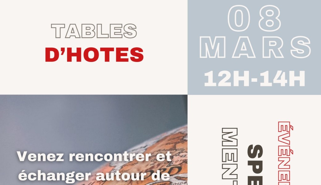 Table d'hôtes - mentorat