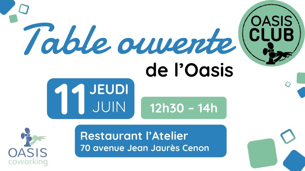 Table ouverte de l'Oasis