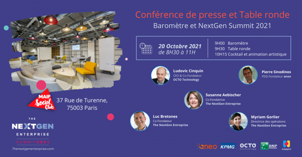 Conférence de presse & Table ronde - The NextGen Enterprise