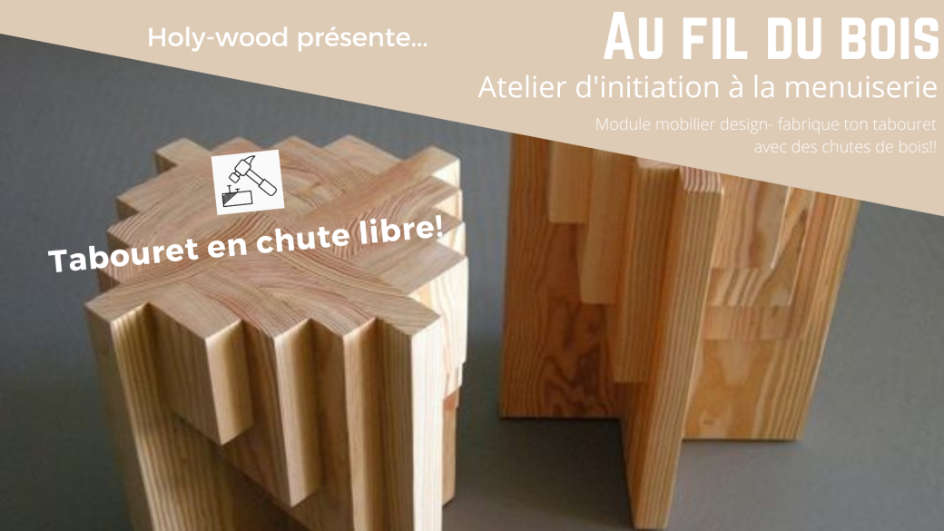 Tabouret "Multi Chutes"