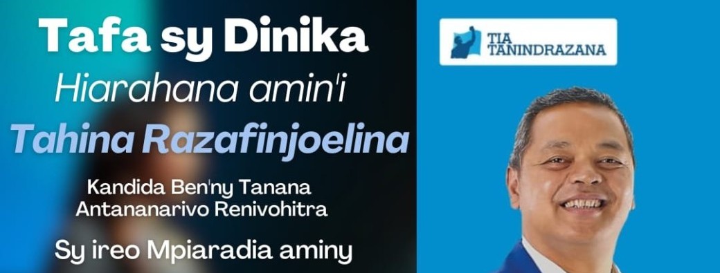 Tafa sy Dinika iarahana amin'i Tahina RAZAFINJOELINA sy ny Mpiaradia aminy