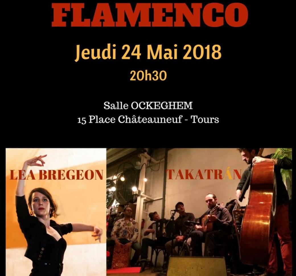 Spectacle Flamenco salle Ockeghem
