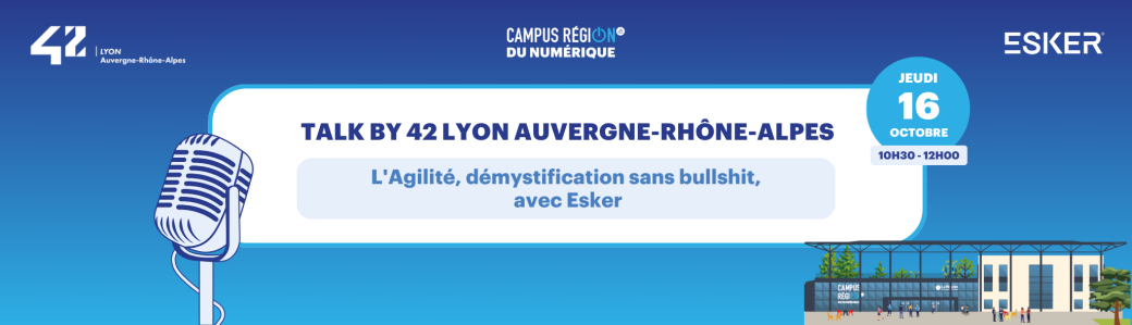 Talk by 42 Lyon Auvergne-Rhône-Alpes