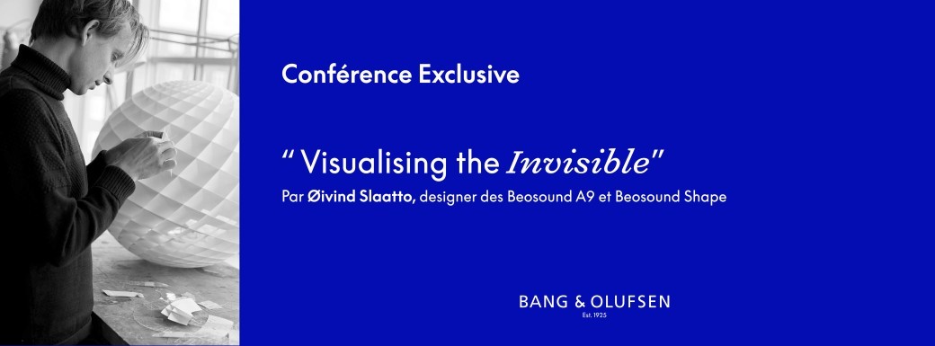 CONFERENCE : "Visualising the Invisible" by ØIVIND SLAATTO (EN)