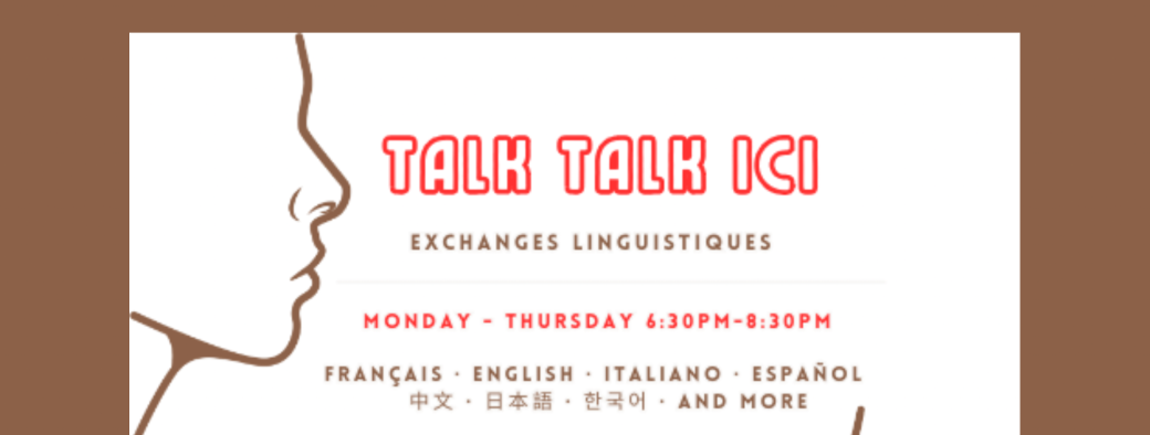 Talk Talk Ici chez Komé Café-Atelier