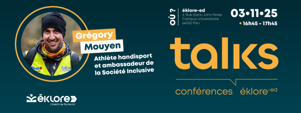 Talks - Conférence avec Grégory Mouyen – Le dépassement de soi