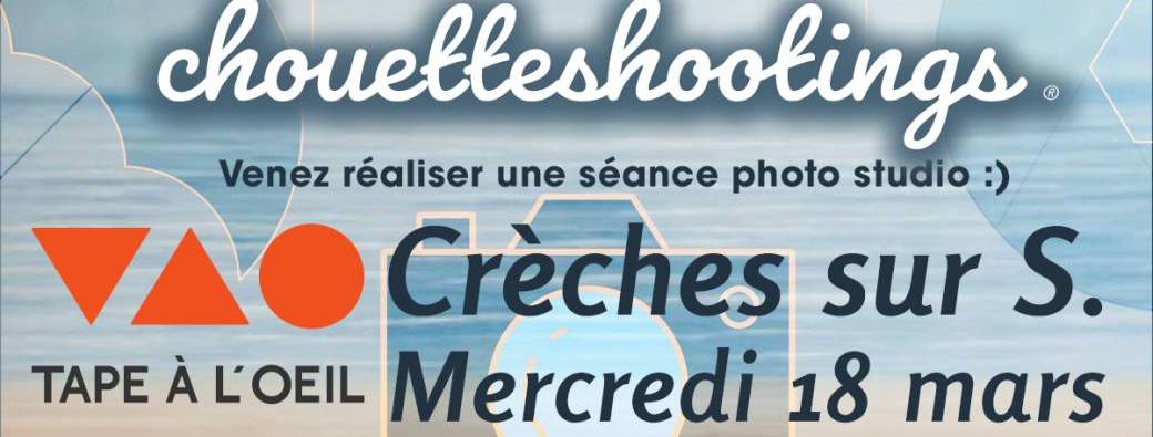 Tape à l'oeil Crèches Chouetteshooting Printemps 2026