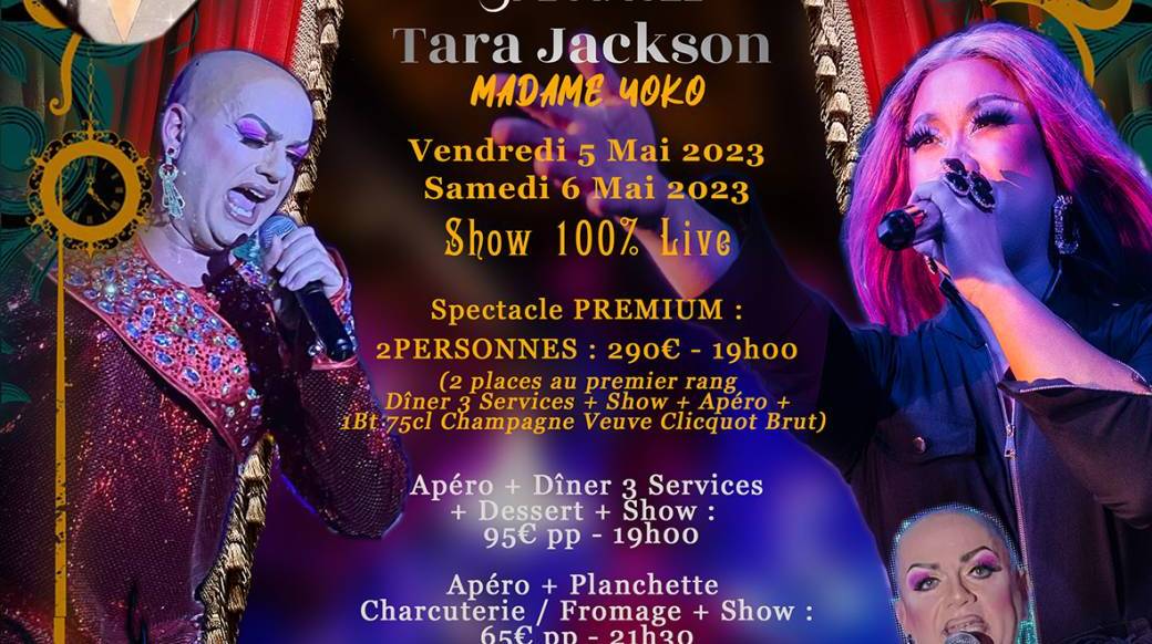 Tara Jackson, Madame Yoko @Barnum Drag Show
