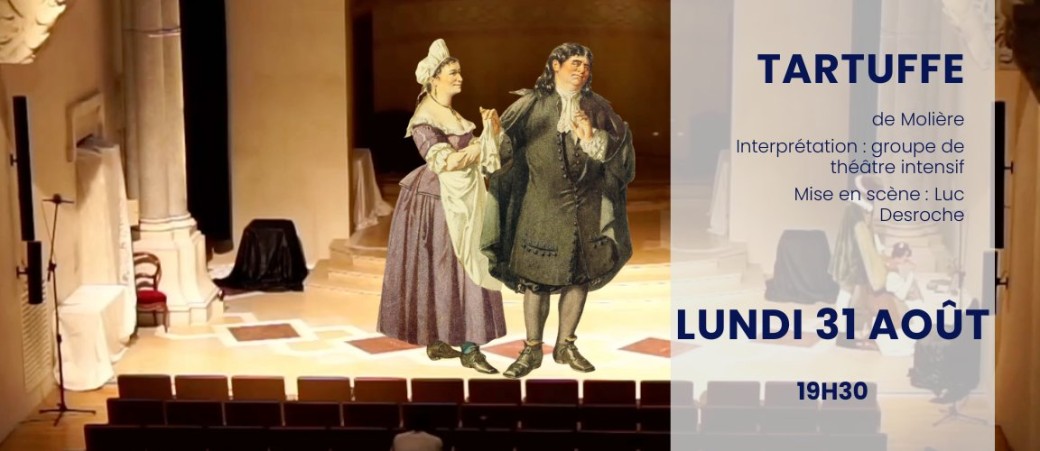 Tartuffe, interprété par les étudiants de Lyon