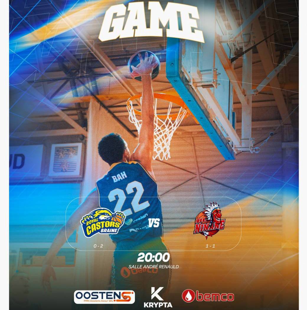 TDM2 (Men) CASTORS BRAINE - NINANE BASKET PROMOTION