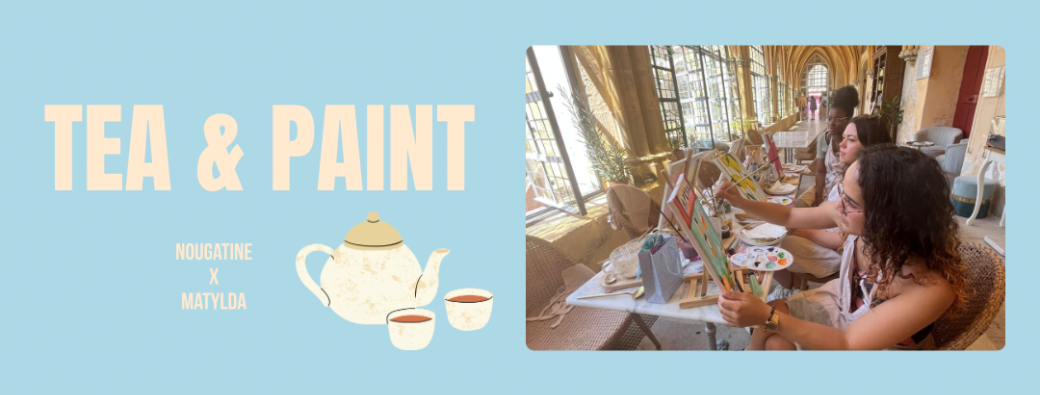 TEA & PAINT chez Nougatine