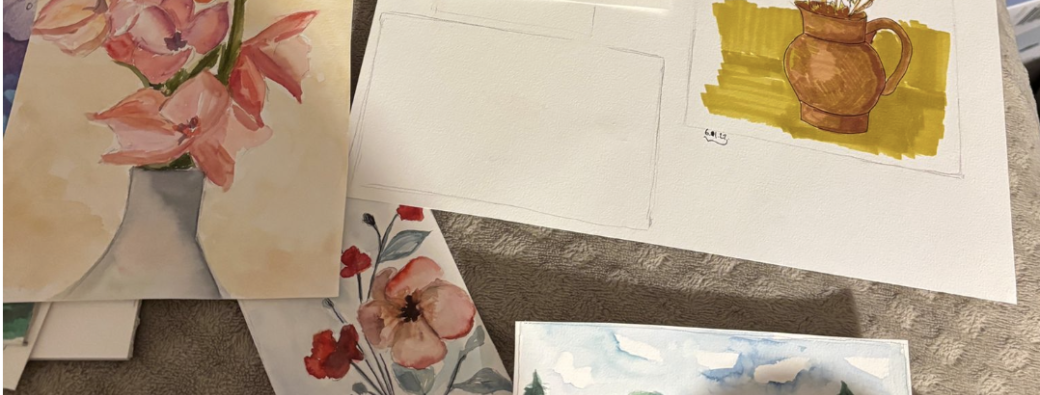 Watercolour & Tea Time