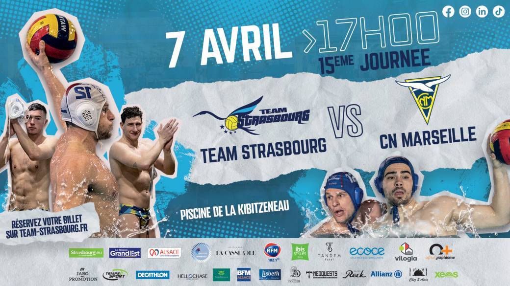 Team Strasbourg - CN Marseille
