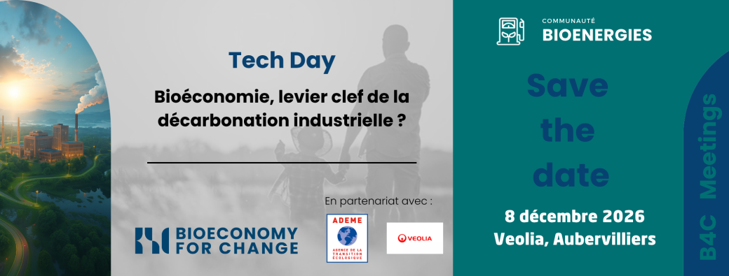 Tech Day Bioéconomie, levier clef de la décarbonation industrielle ?
