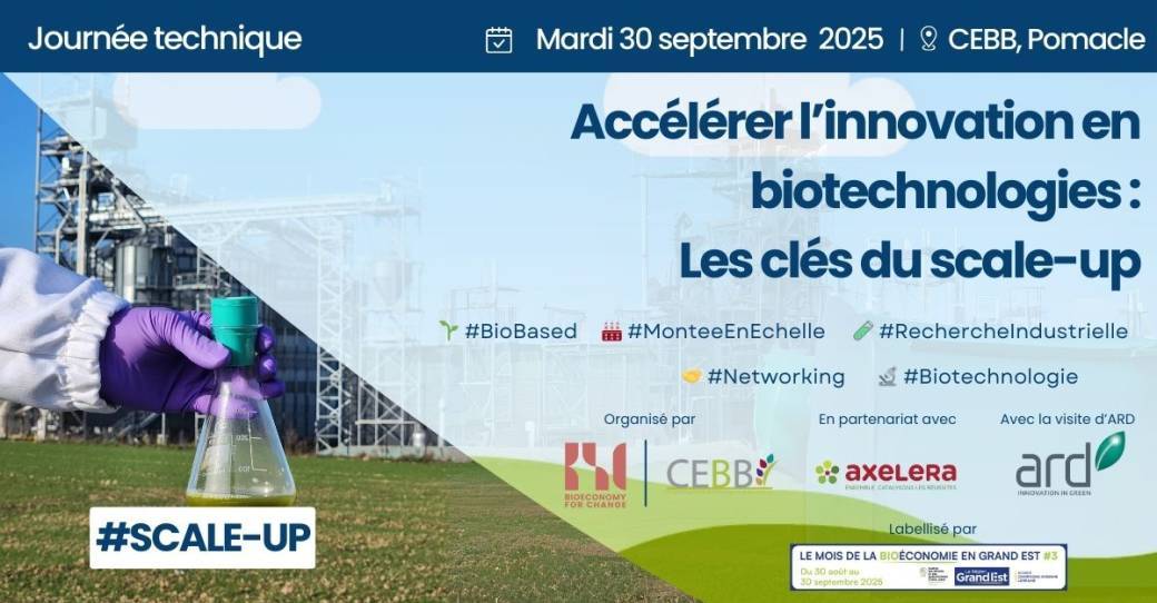 Tech Day : Accélérer l'innovation en biotechnologies : Les clés du scale-up 