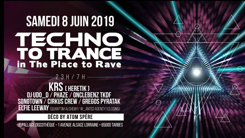 Techno to Trance in The Place to Rave