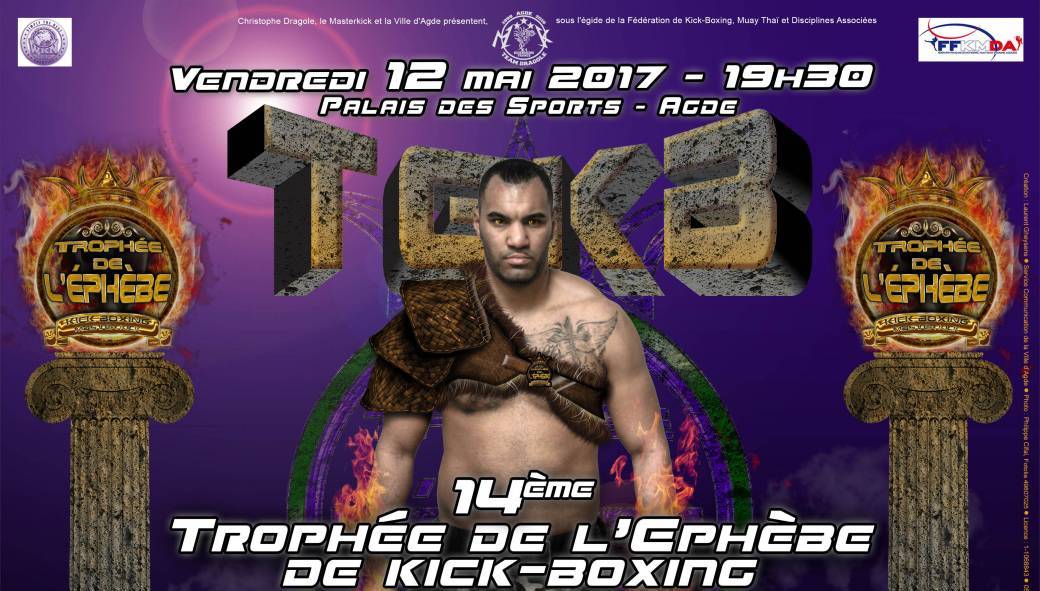 TEKB "trophée de l'éphèbe de kickboxing"