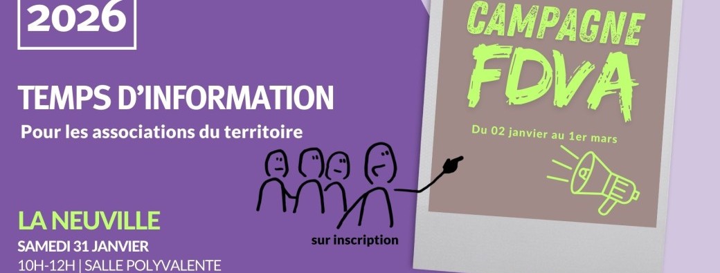 TEMPS D'INFORMATION FDVA 2026 - LA NEUVILLE