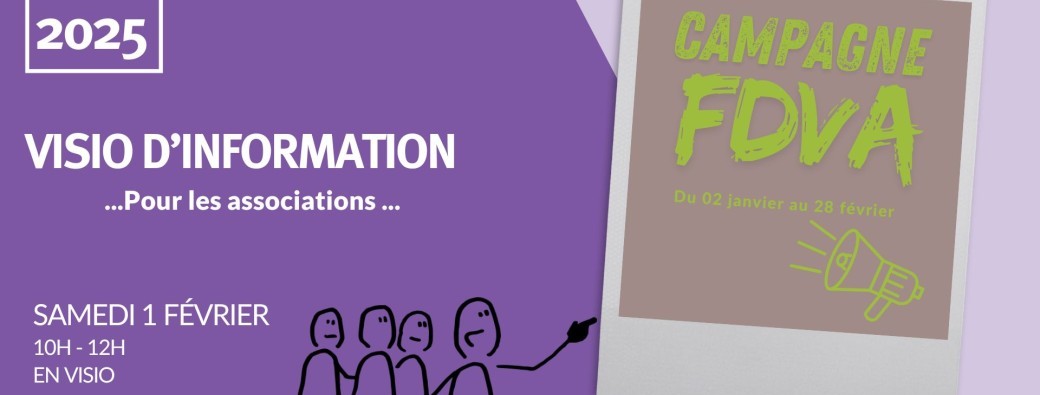 TEMPS D'INFORMATION - FDVA 2025